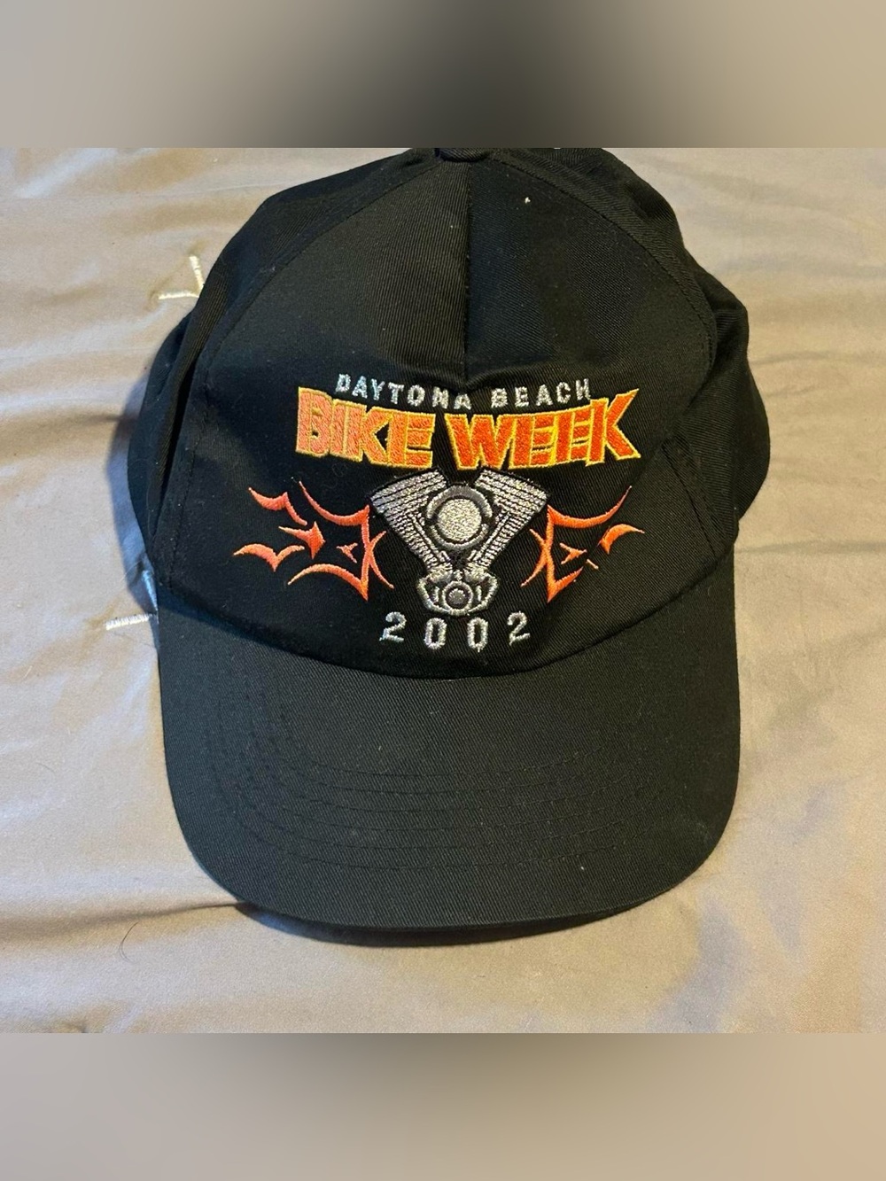 VTG 2002 Daytona Beach Bike Week Embroidered Cap